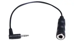 Sound Devices XL-14 3.5-mm male right-angle TRS to 1/4-inch