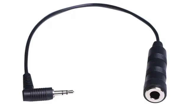 Sound Devices XL-14 3.5-mm male right-angle TRS to 1/4-inch 