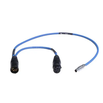 Sound Devices XL-LX LEMO-5 to XLR-M and XLR-F for time code 