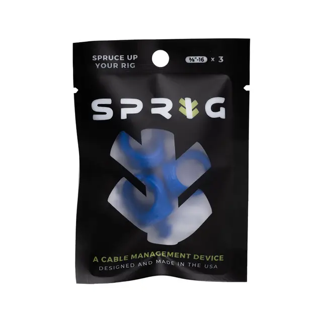 Sprig Cable Management Big Blue 3-pk 