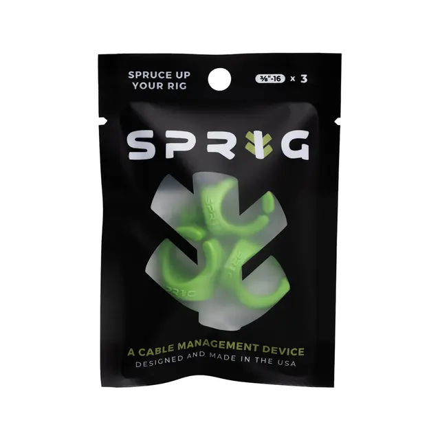 Sprig Cable Management Big Green 3-pk 