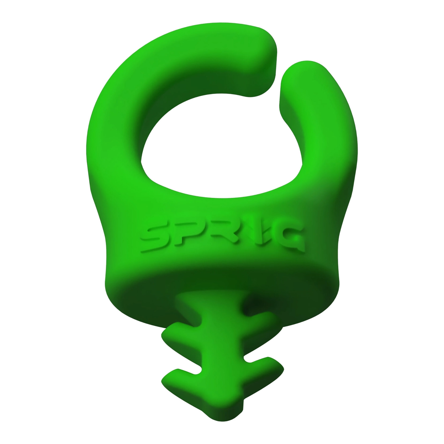 Sprig Cable Management Green 1/4” 6-Pack Kabelhåndtering for 1/4" stativhull