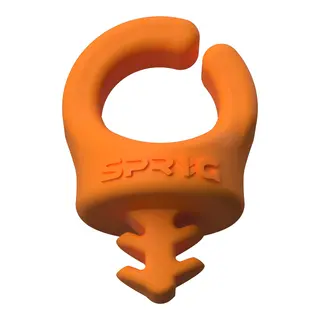 Sprig Cable Management Orange 1/4” 6-stk Kabelh&#229;ndtering for 1/4&quot; stativhull