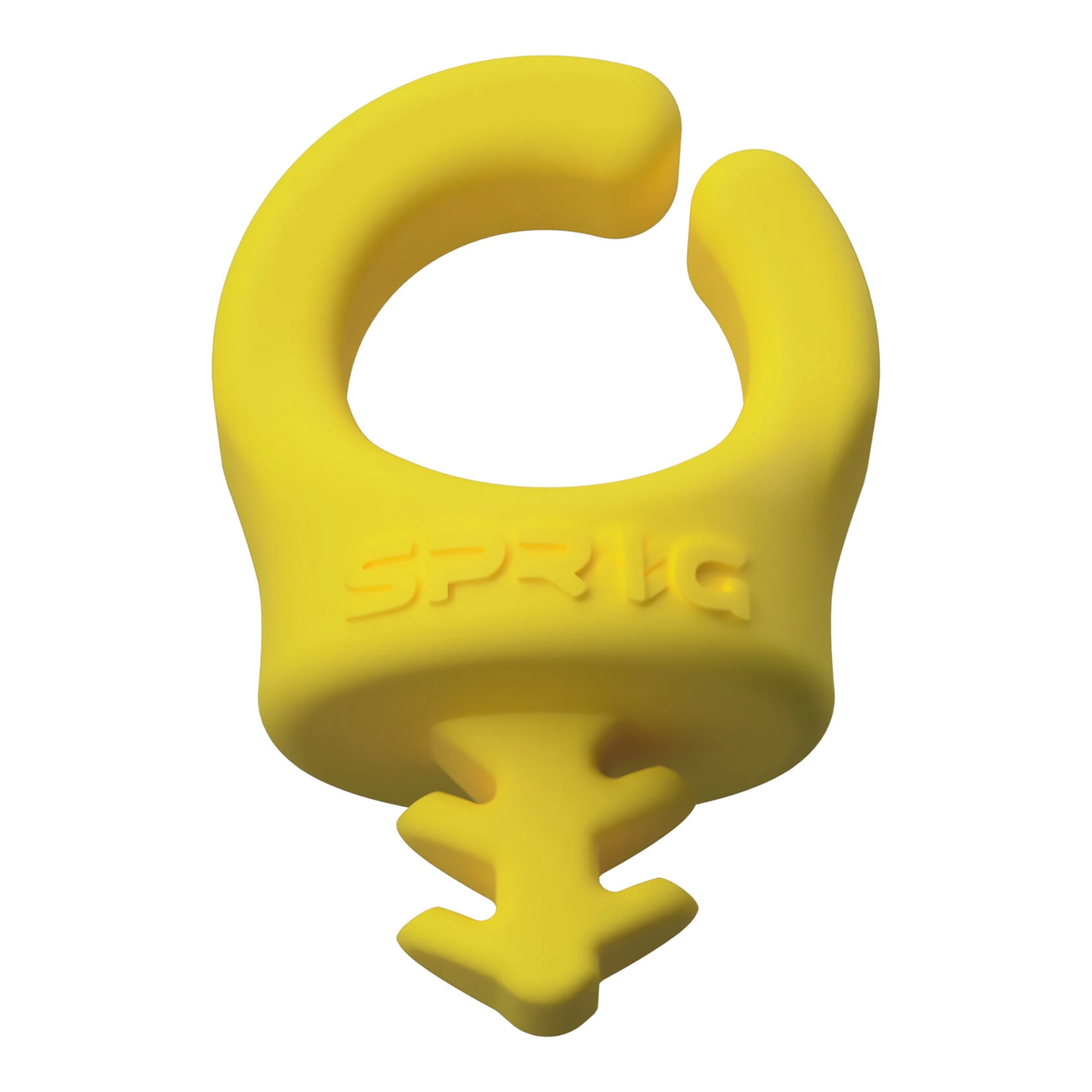 Sprig Cable Management Yellow 1/4” 6-pk Kabelhåndtering for 1/4" stativhull