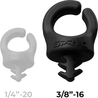 Sprig Cable M. 1/4&quot; 6pk &amp; Big 3/8&quot; 3pk Kabelh&#229;ndtering