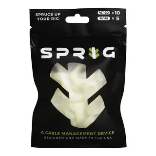 Sprig Glow in the dark Value pack 10x 1/4” Sprigs + 5x 3/8” Big Sprigs