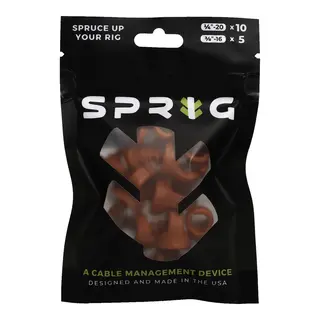 Sprig Red Value pack 10x 1/4” Sprigs + 5x 3/8” Big Sprigs