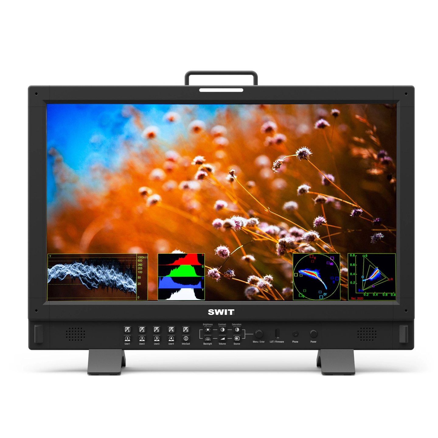 SWIT BM-H215HDR 21,5" Monitor 21.5" 1000nits 4K Input Ready Monitor