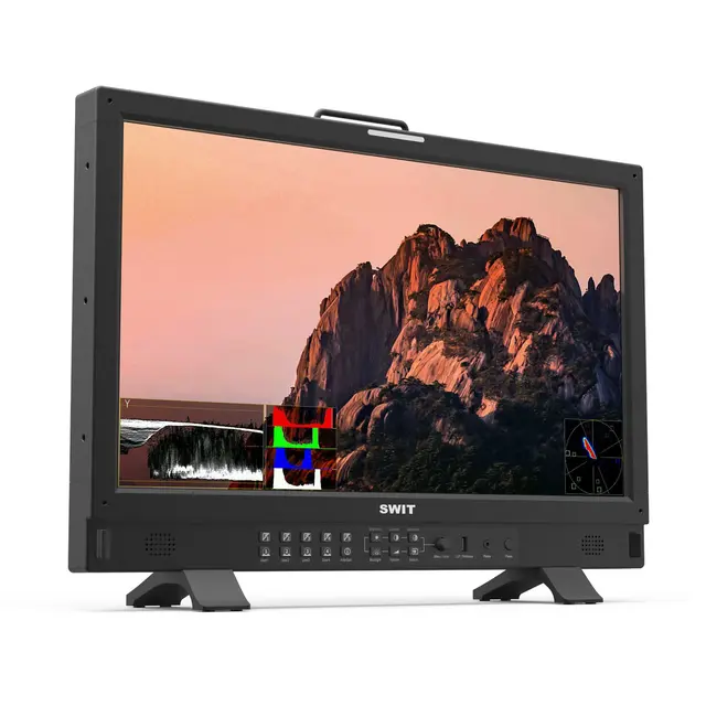 SWIT BM-H245 23,8 4K Monitor 23,8" 4K 12G-SDI x 4, HDMI, DCI-P3 