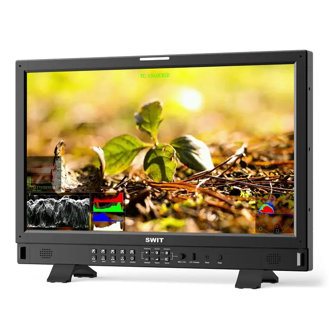 SWIT BM-U245HDR 23,8" 4K HDR Monitor 23.8" 4K 10bit IPS, 1000 nits, 12G-SDI 