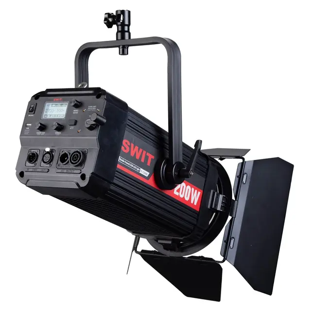 SWIT FL-C200D 200W Bi-color Studio COB-LED Fresnel Light 