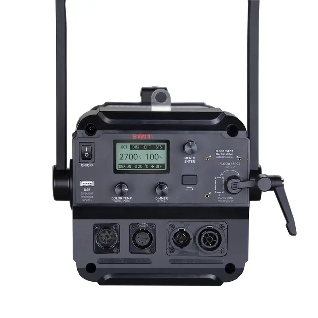 SWIT FL-C200D 200W Bi-color Studio COB-LED Fresnel Light 