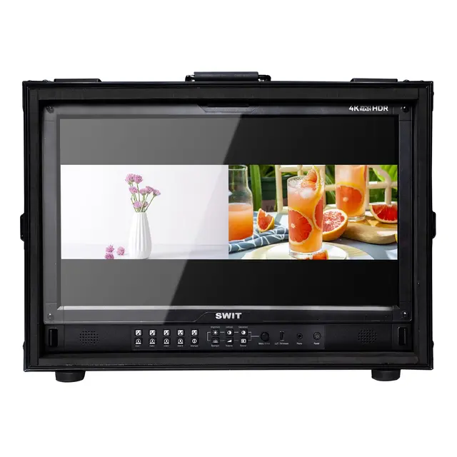 SWIT FM-215HDR 21,5" HDR Monitor 21.5” 1920×1080 1000nits m/Flightcase 