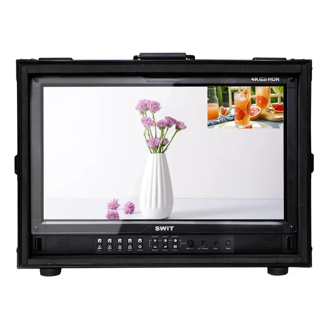 SWIT FM-215HDR 21,5" HDR Monitor 21.5” 1920×1080 1000nits m/Flightcase 