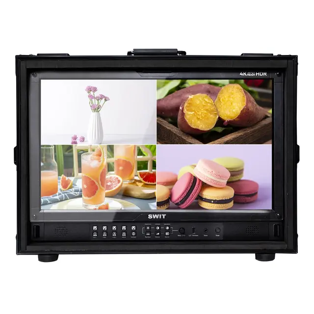 SWIT FM-215HDR 21,5" HDR Monitor 21.5” 1920×1080 1000nits m/Flightcase 