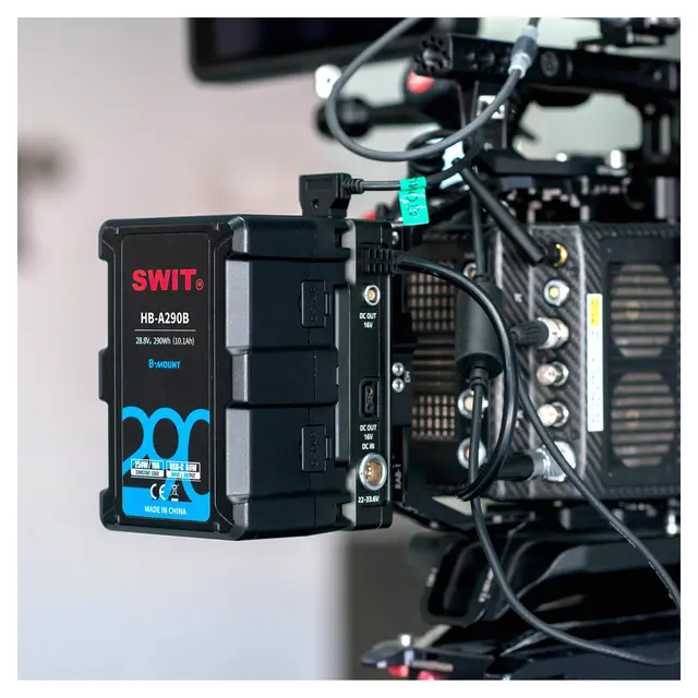 SWIT HB-A290B ARRI Batteri 290Wh B-Mount Batteri med 28V 