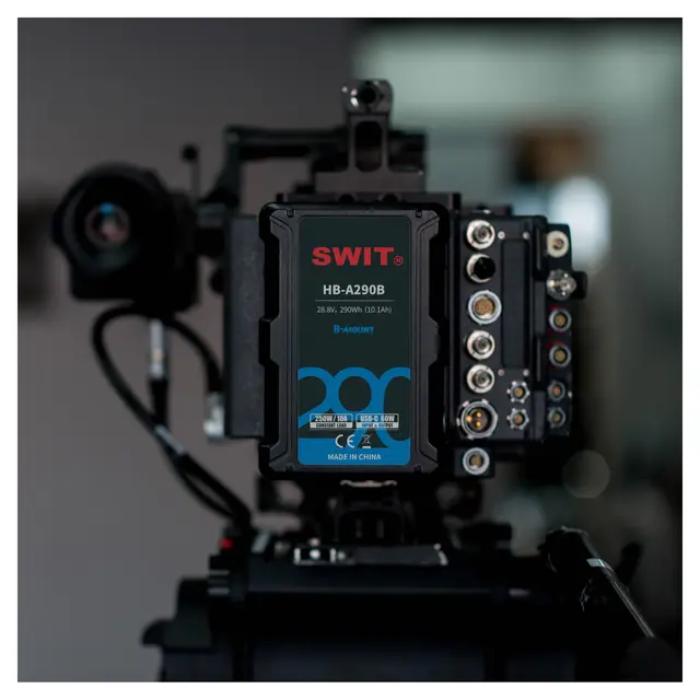 SWIT HB-A290B ARRI Batteri 290Wh B-Mount Batteri med 28V 