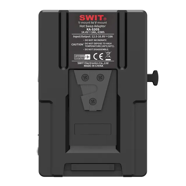 SWIT Hot-Swap Plate, for 14,4V V-mount V-Mount hot swap plate 