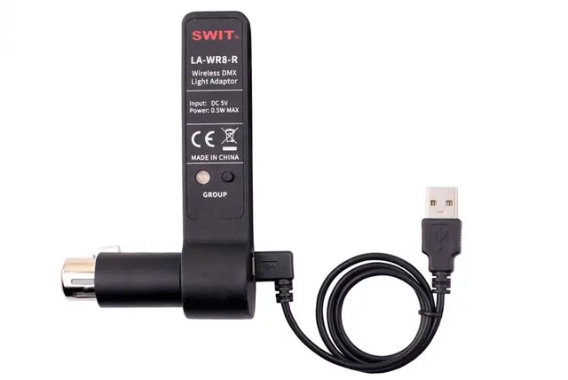SWIT Pocket Wireless DMX Mottager DMX trådløs mottager 