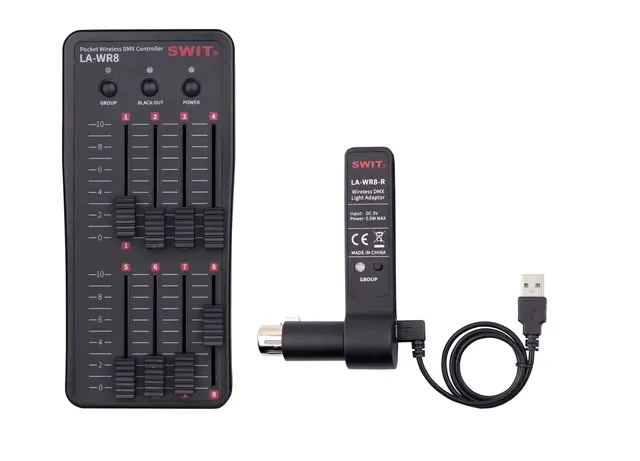 SWIT Pocket Wireless DMX Kit 1x Kontroller 3x mottager 