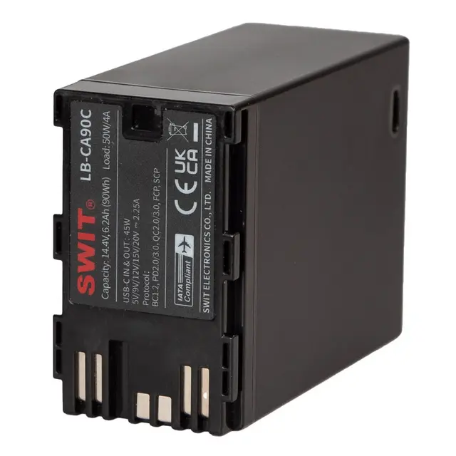 SWIT LB-CA90C Batteri Canon BP-A 90Wh / 6,2Ah 