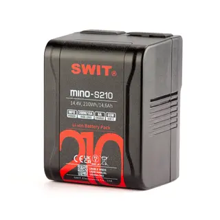 SWIT Mino-S210 210Wh Pocket V-mount Minibatteri V-Mount/ D-Tap. 16,4 Ah ut