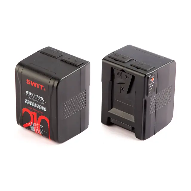 SWIT Mino-S210 210Wh Pocket V-mount Minibatteri V-Mount/ D-Tap. 16,4 Ah ut 