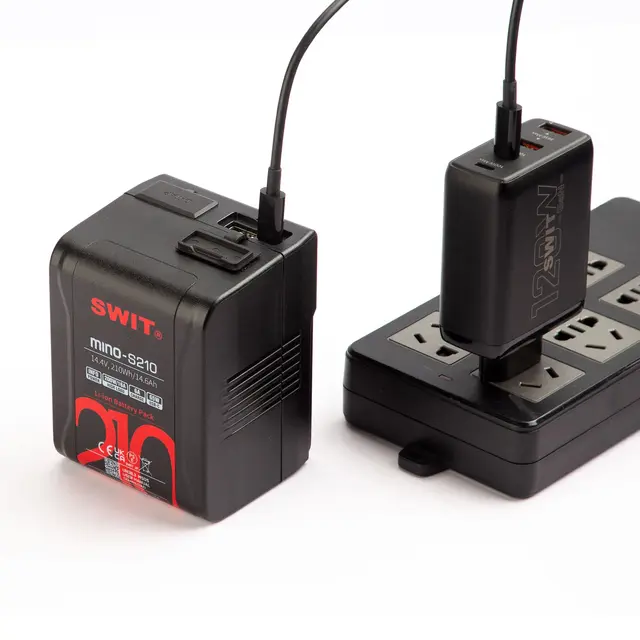 SWIT Mino-S210 210Wh Pocket V-mount Minibatteri V-Mount/ D-Tap. 16,4 Ah ut 