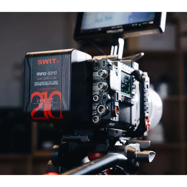SWIT Mino-S210 210Wh Pocket V-mount Minibatteri V-Mount/ D-Tap. 16,4 Ah ut 