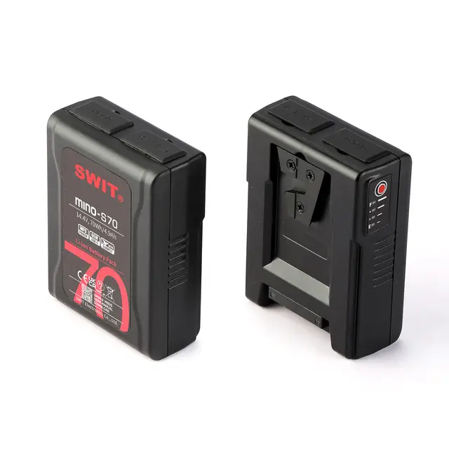 SWIT Mino-S70 70Wh Pocket V-mount Minibatteri V-Mount/ D-Tap. 4,9 Ah ut 