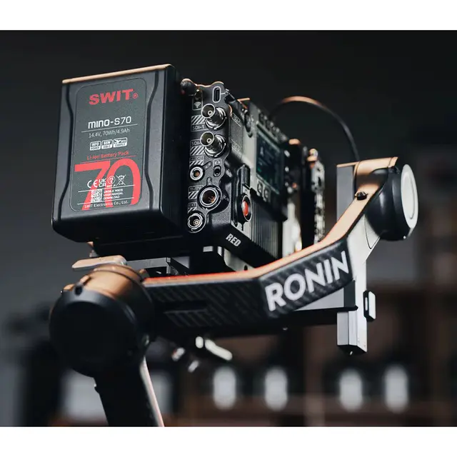 SWIT Mino-S70 70Wh Pocket V-mount Minibatteri V-Mount/ D-Tap. 4,9 Ah ut 
