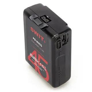 SWIT PB-M45S Mini Batteri 14,4V 45Wh V-Mount med 2x D-tap og 1x USB str&#248;m ut