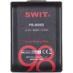 SWIT PB-M98S Mini Batteri 14,4V  98Wh V-Mount med 2x D-tap og 1x USB strøm ut