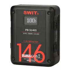 SWIT PB-S146S Batteri 14,4V 146Wh 146Wh V-Mount med 2x D-tap og 1x USB