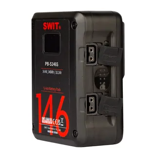 SWIT PB-S146S Batteri 14,4V 146Wh 146Wh V-Mount med 2x D-tap og 1x USB