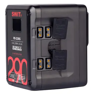 SWIT PB-S290S Batteri 14,4V 290Wh 290Wh V-Mount med 4x D-tap og 1x USB