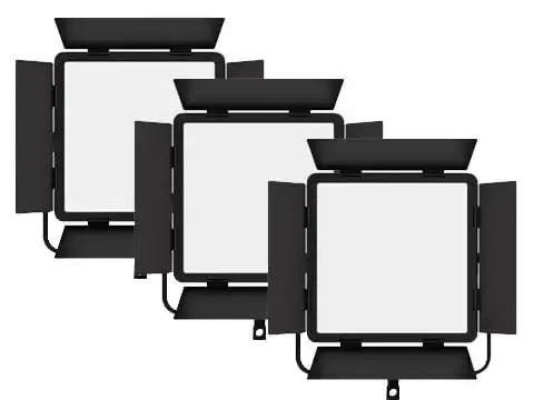 SWIT CL-60D Led Lampe 3 Pakk Kit 3x 60W 1:1 Bi-color SMD LED panel light 