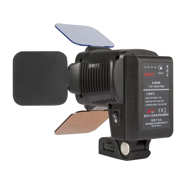 SWIT S-2041 On Camera LED-Lampe 23w 5000K med 5600K og 3200 Filter 