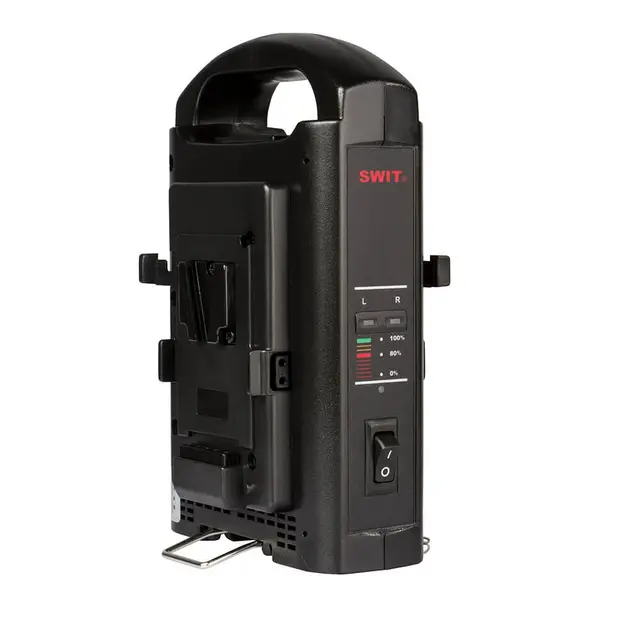 SWIT SC-302S Batterilader V-Mount Dobbel Simultanlader V-Lock 