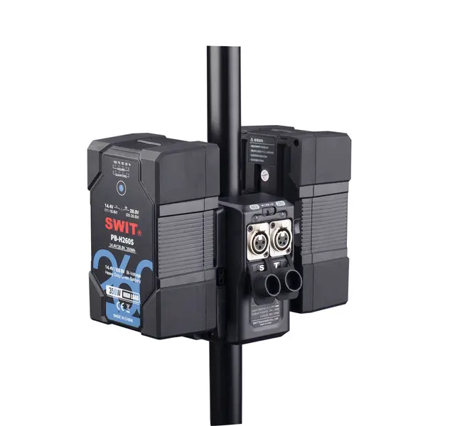 SWIT 24V/48V Light Stand Power Adaptor V-Mount Feste 