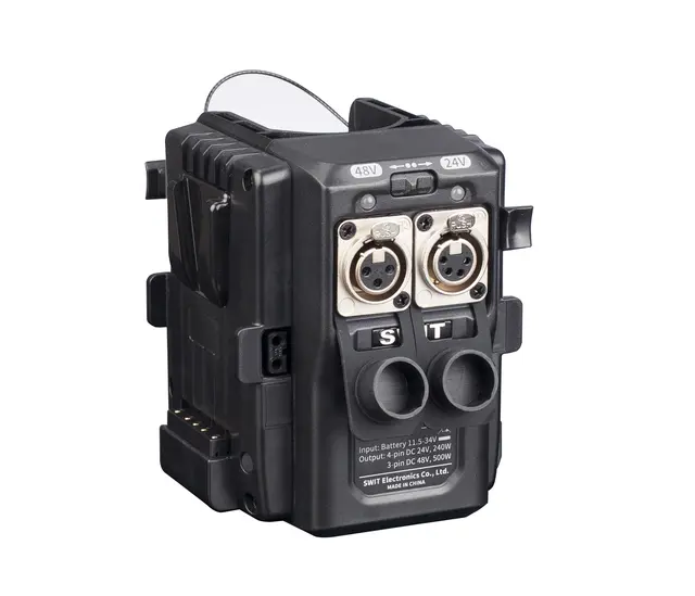 SWIT 24V/48V Light Stand Power Adaptor V-Mount Feste 