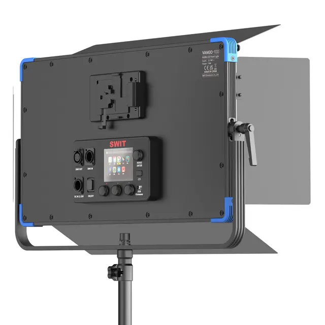 SWIT Vango-100 Ultra Slim RGBW LED Panel 2:1 format , V-Mount, DMX og Appstyring 