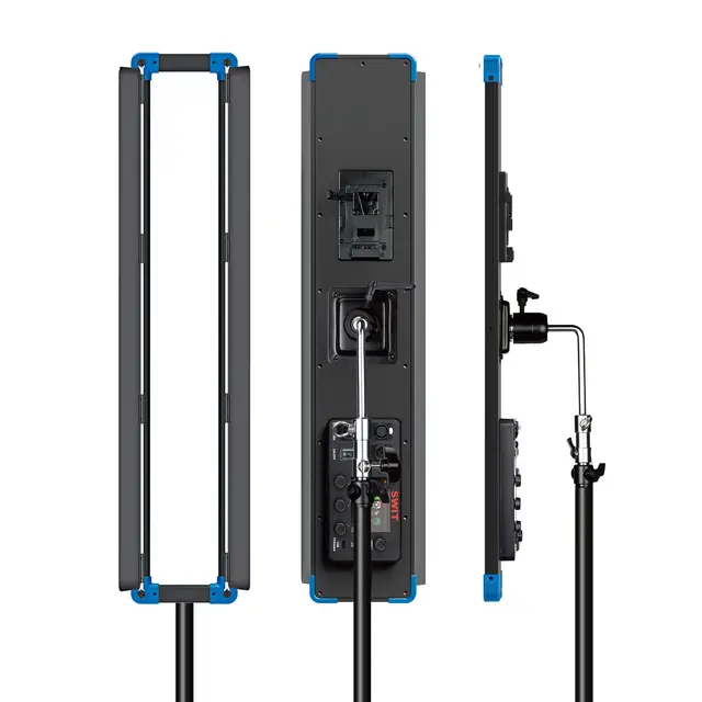 SWIT Vango-100L Ultra Slim RGBW LEDPanel 7,5:1 format , V-Mount, DMX, Appstyring 