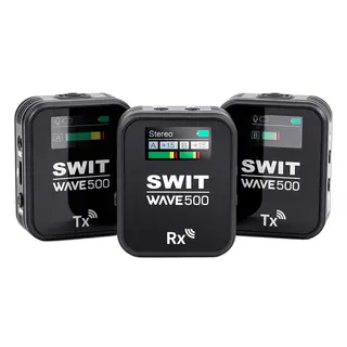 SWIT Wave500 Tr&#229;dl&#248;st Mikrofonsett 2x Sendere + 1x Mottaker Kit
