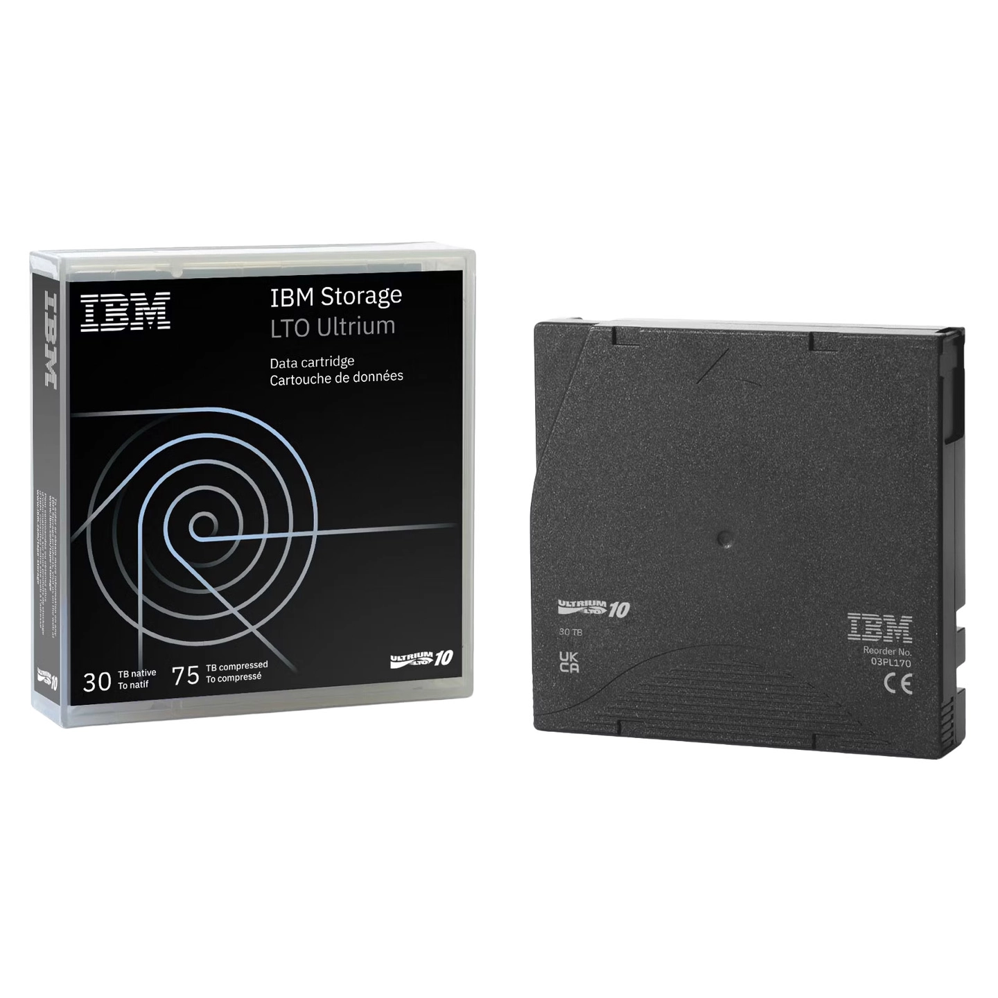 Symply LTO-10 Media Ultrium Data Tape 30TB Native/75TB Compressed IBM LTO-10