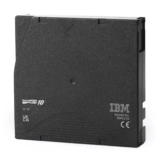 Symply LTO-10 Media Ultrium Data Tape 30TB Native/75TB Compressed IBM LTO-10 