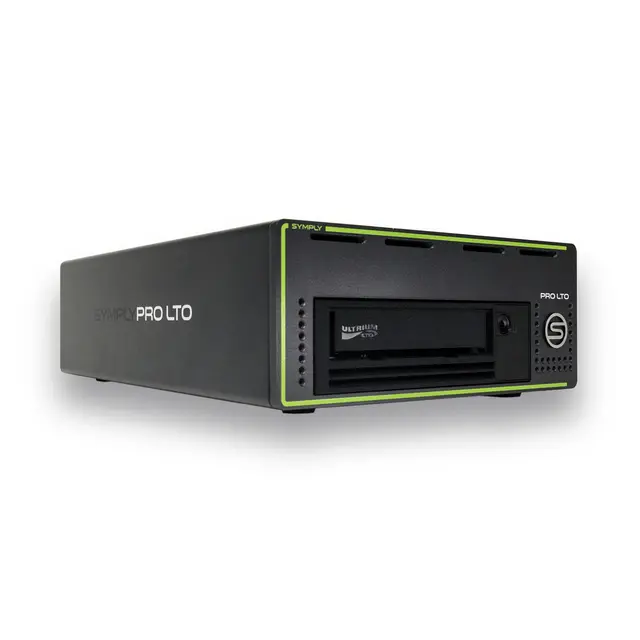 Symply LTO9 HH Desktop Thunderbolt 3 1x LTO-9 Drive Station, TB3 & SAS 