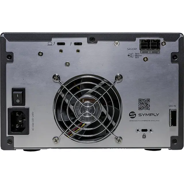 Symply LTO9 XTF Desktop Thunderbolt 3 DIT LTO 9 med 2x SSD porter, TB3 & SAS 