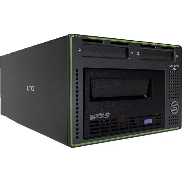 Symply LTO9 XTF Desktop Thunderbolt 3 DIT LTO 9 med 2x SSD porter, TB3 & SAS 