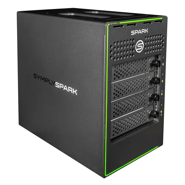 Symply SPARK 64TB Desktop 4-Bay RAID 64TB (4x16TB) Thunderbolt 3 